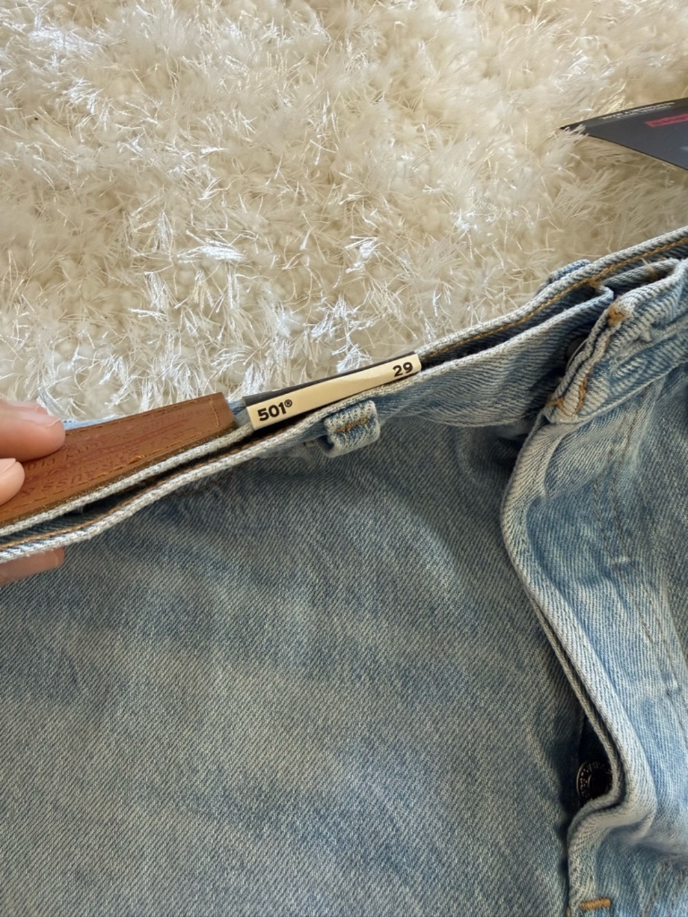 Levi's 501® Light Blue Men’s Jeans - Classic Straight Fit size 29